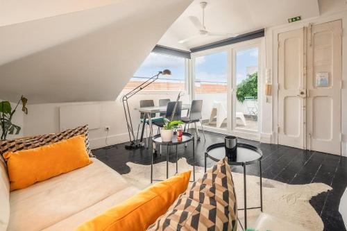 Stylish Penthouse Studio w Terrace by Porta85
